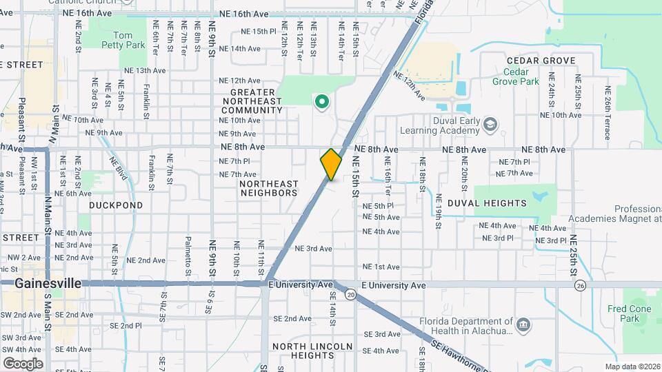 655 NE Waldo Rd Map and Location Details