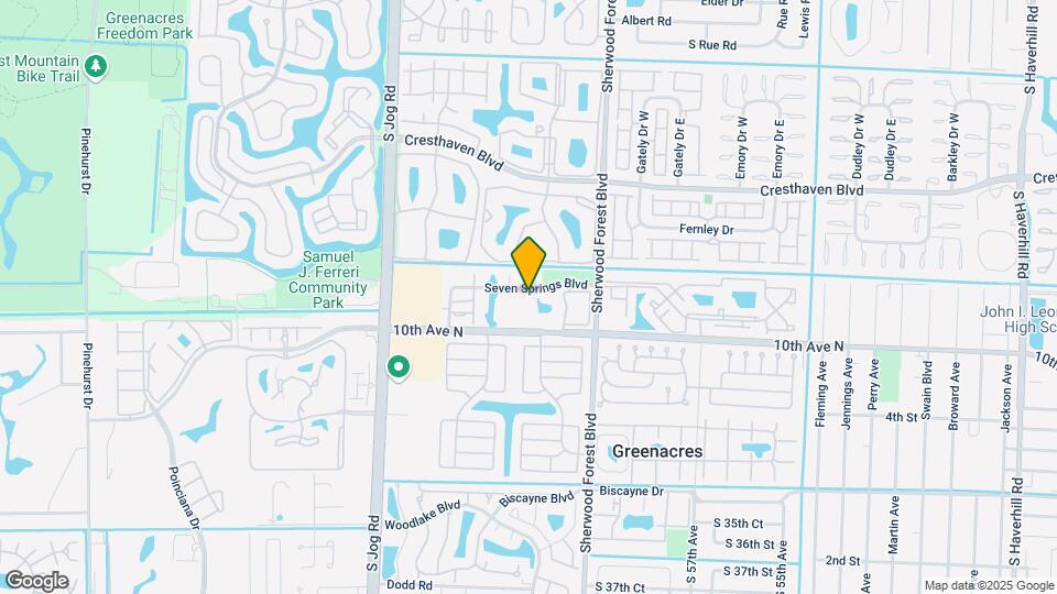 6134 Seven Springs Blvd Mapa y Detalles de la Ubicación