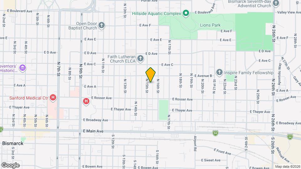 503 N 15th St, Unit 503 1/2 Mapa y Detalles de la Ubicación