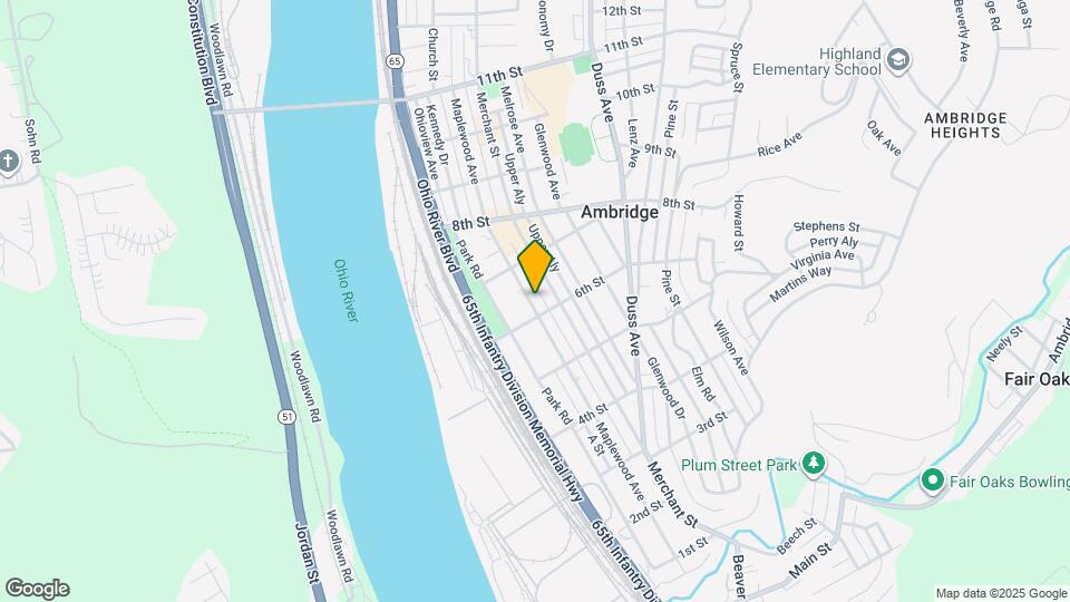 618 Maplewood Ave, Unit Apartment 3 Map and Location Details