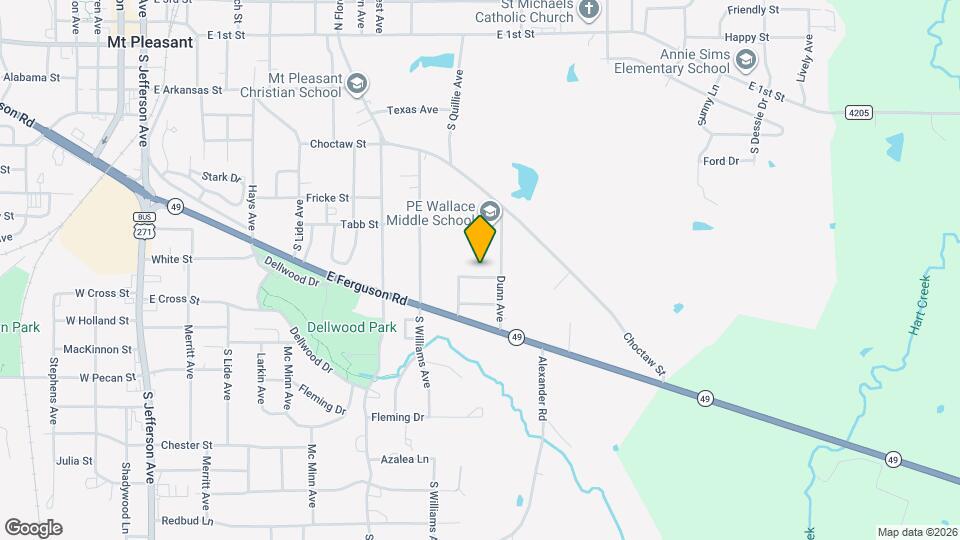 1007 Rikkity Ln Map and Location Details