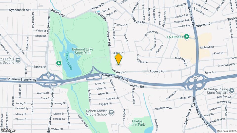 1531 August Rd Map and Location Details