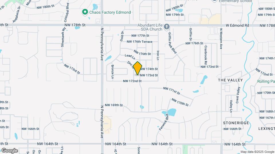 17309 Platinum Ln Map and Location Details