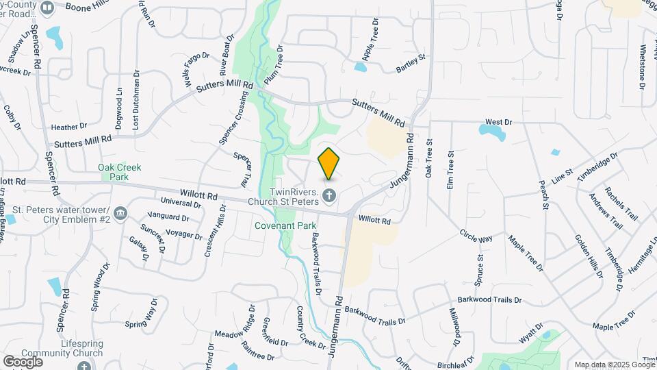 814 Highland Hill Ct Map and Location Details