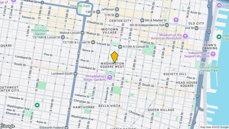 322 S 10th St Map and Location Details