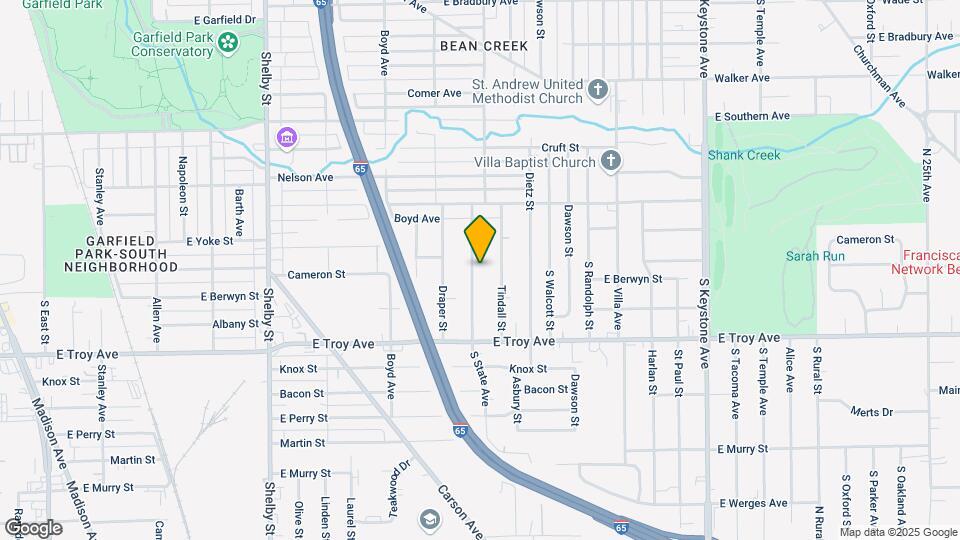 2857 S State Ave Mapa y Detalles de la Ubicación