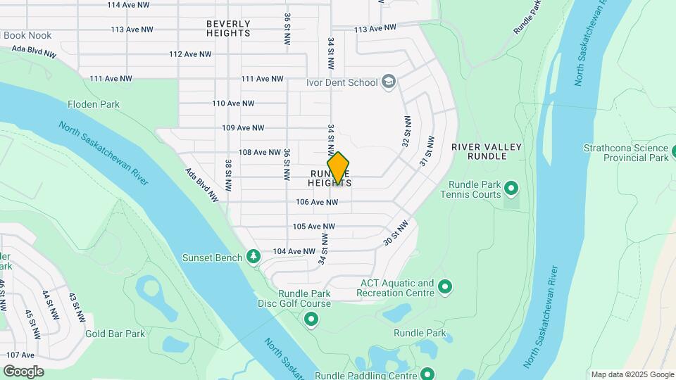 10613 34 St NW Map and Location Details