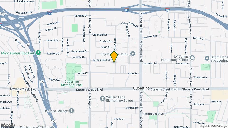 10243 Beardon Dr Mapa y Detalles de la Ubicación