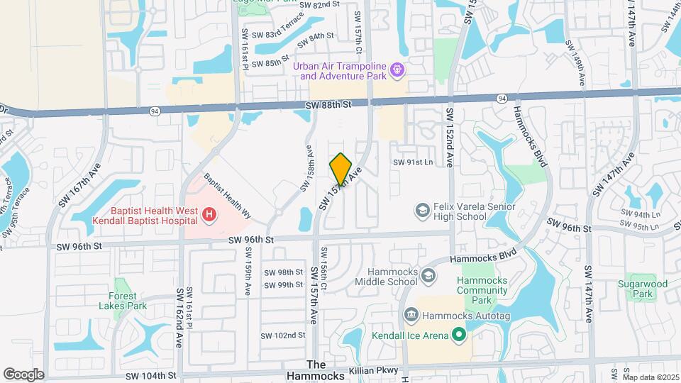 9352 SW 155th Ave Map and Location Details