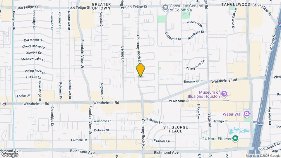 5666 Overbrook Ln Map and Location Details