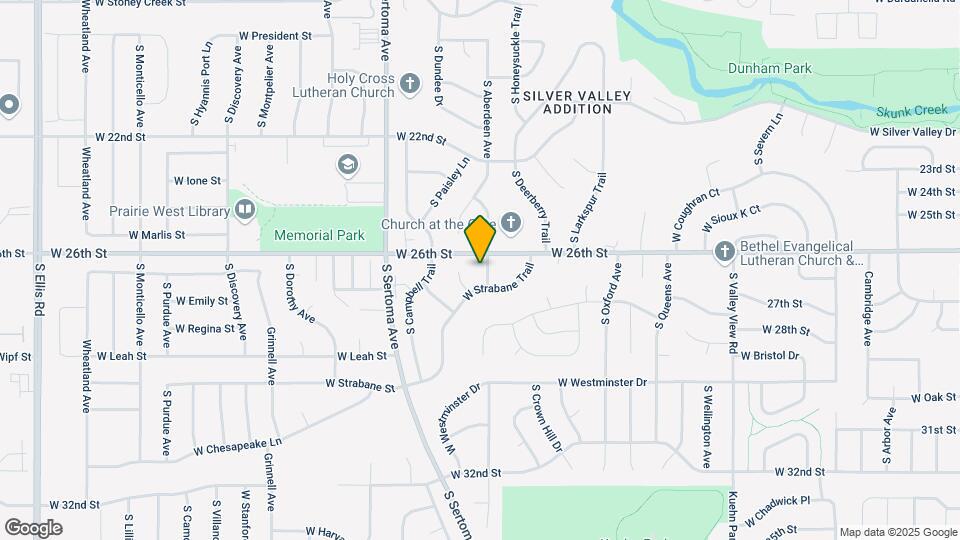 1805 S Lorne Ln Map and Location Details