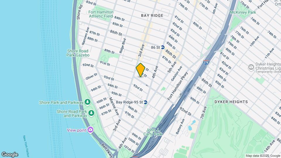 331 92nd St Map and Location Details