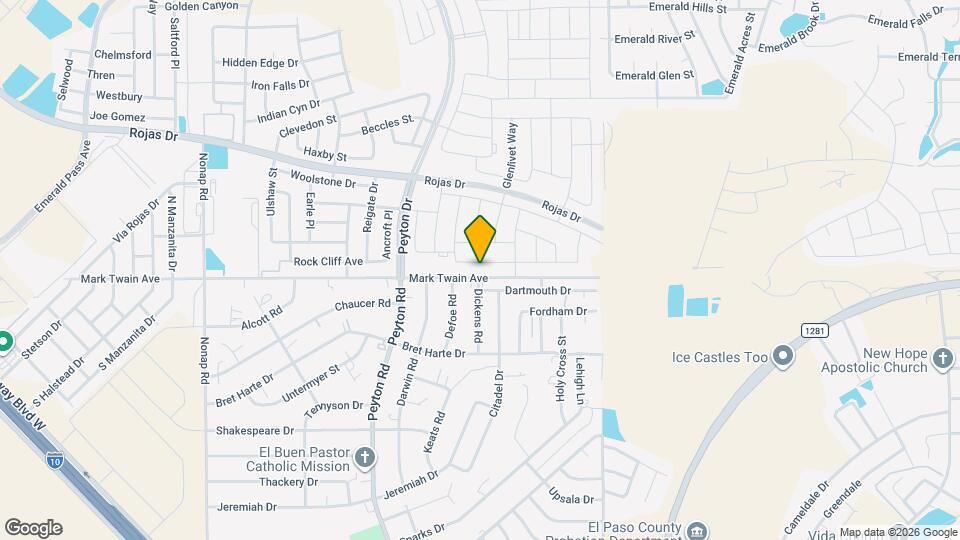 12926 Terrington Ave Map and Location Details