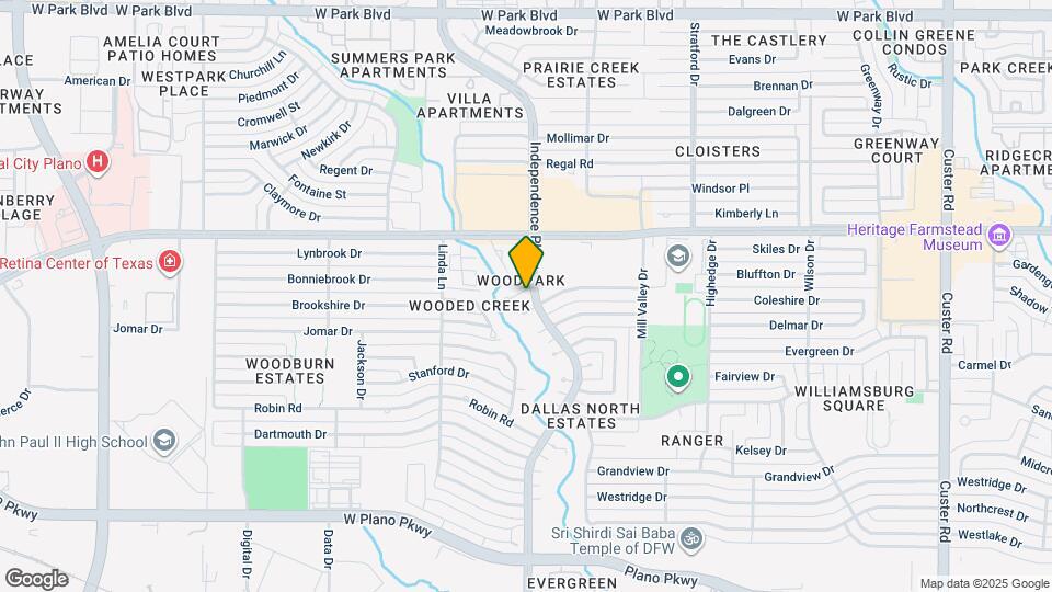 2904 Tisinger Pl Map and Location Details