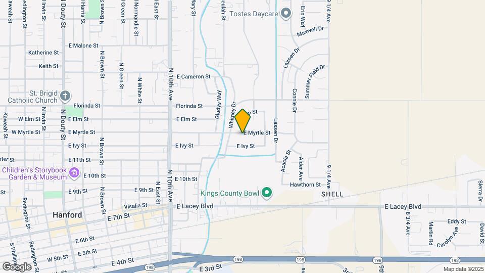 917 E Myrtle St Map and Location Details