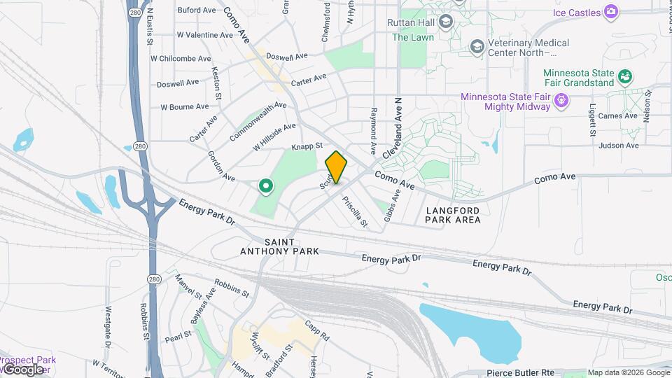 1171-1173 Raymond Ave Map and Location Details