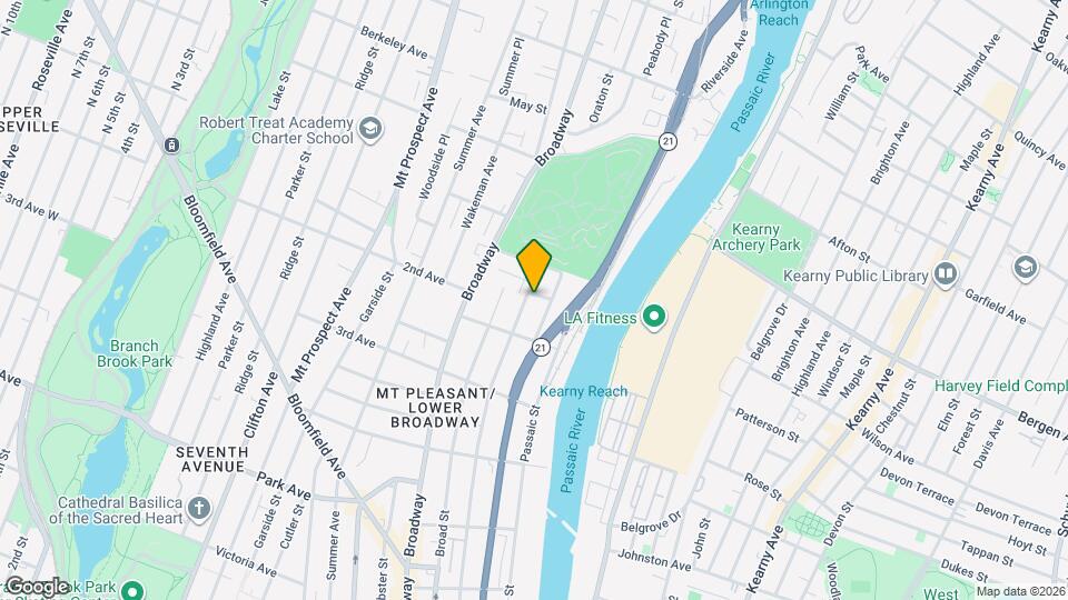 30 Mount Pleasant Ave, Unit 2nd Floor Map and Location Details