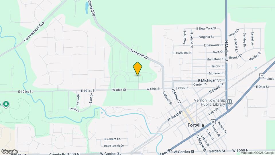 408 Eisenhower St Map and Location Details