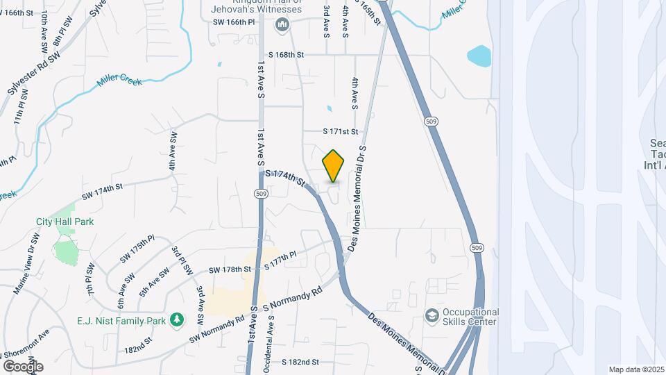 318 S 174th Pl Map and Location Details