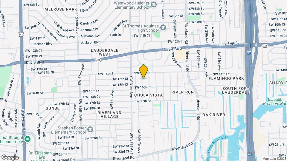 1516 SW 30th Ave Map and Location Details