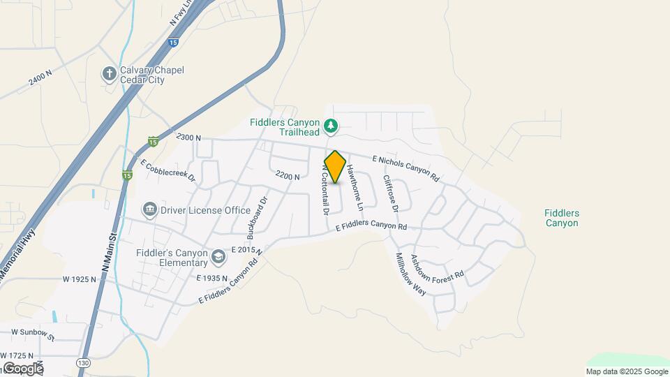 2175 N Bandtail Cir Map and Location Details