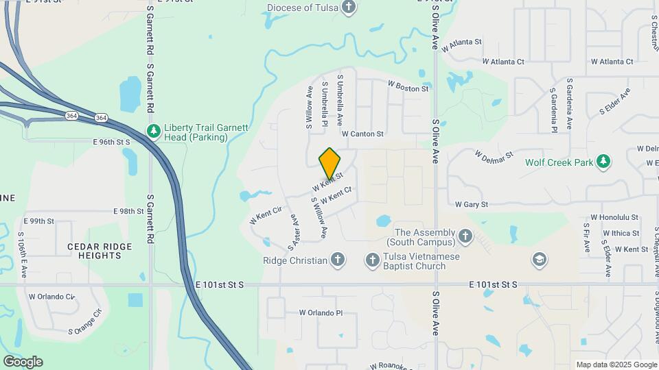 4201 W Kent St Map and Location Details