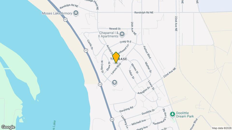 1203 Larson Blvd Map and Location Details