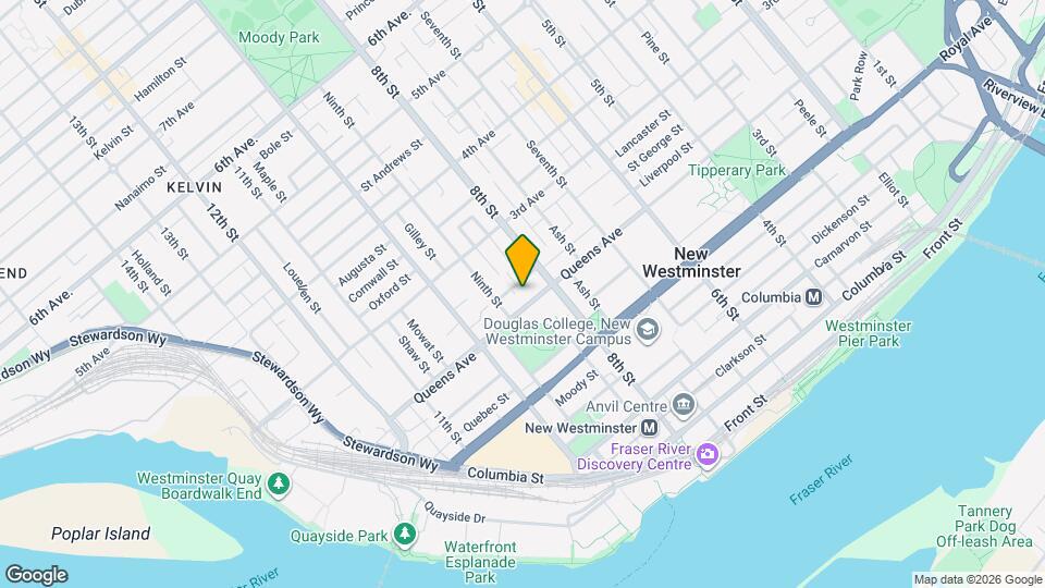 Hawthorn Place Map and Location Details