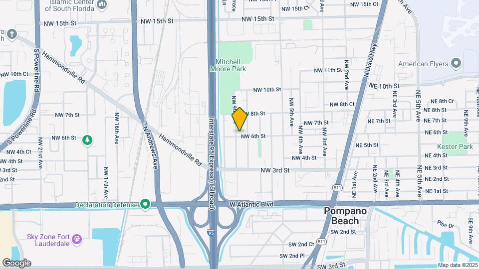 604 NW 9th Ave Map and Location Details