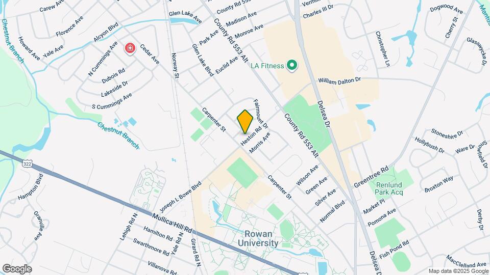 605 Heston Rd Map and Location Details