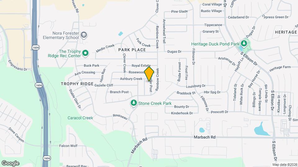 819 Antler Post Map and Location Details