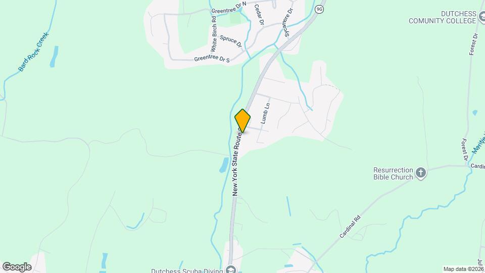 1288 NY-9G Map and Location Details