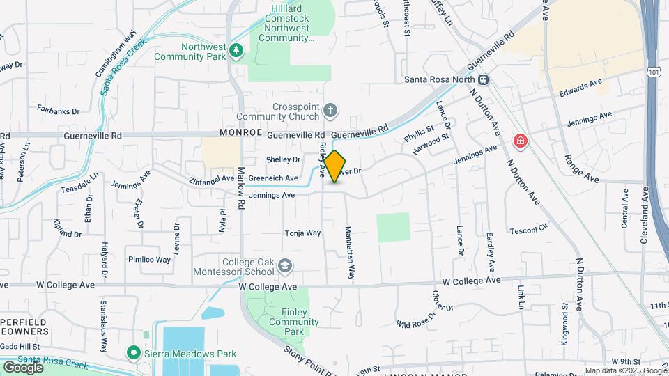 1713 Jennings Ave Map and Location Details