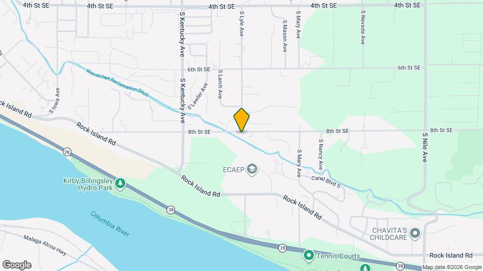 1880 8th St SE Map and Location Details