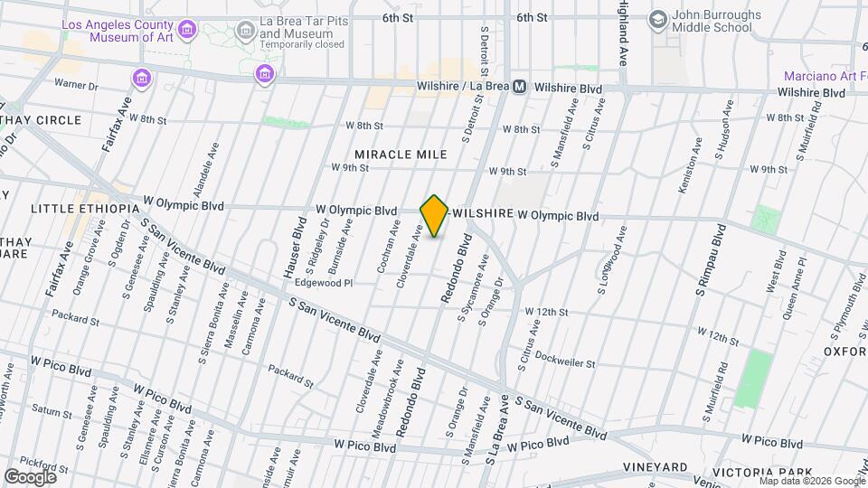 1043 Meadowbrook Ave, Unit 1043 Mapa y Detalles de la Ubicación