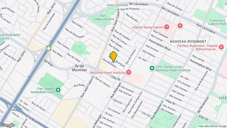 7115 Michelet Rue Map and Location Details