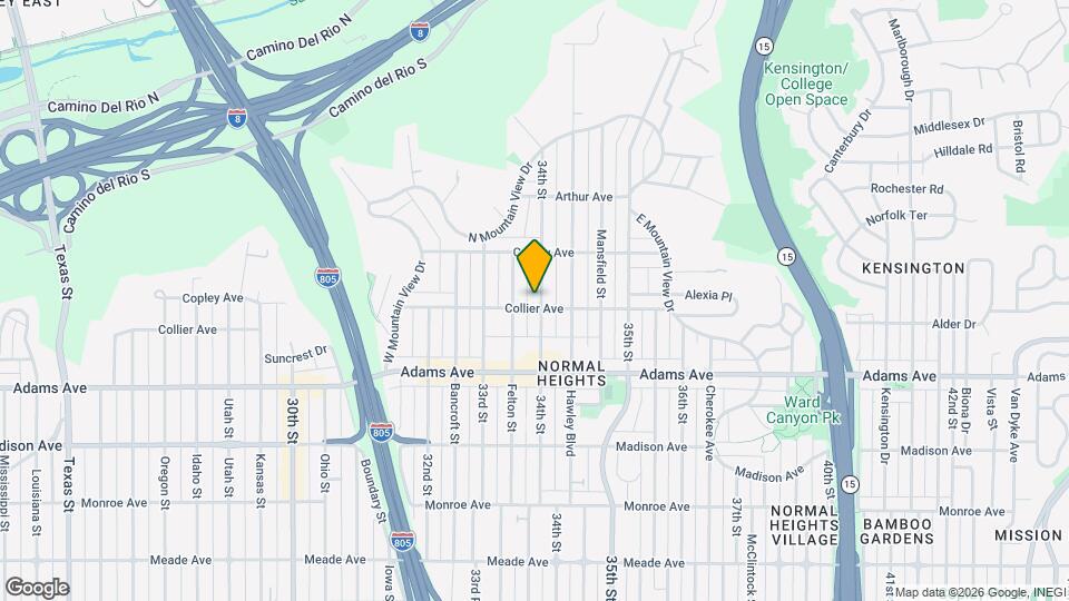 4812 34th St Map and Location Details