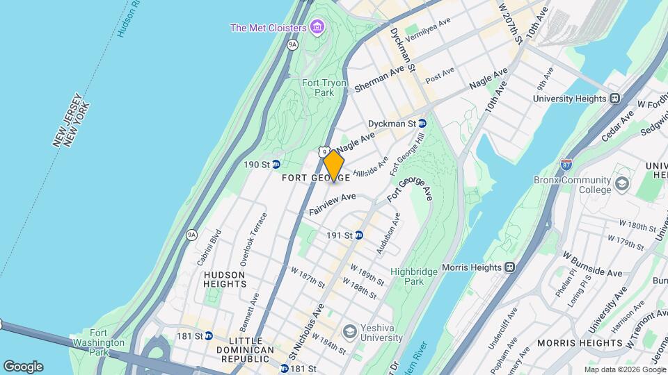 26 Broadway Terrace Apartments and Nearby New York Apartments For Rent