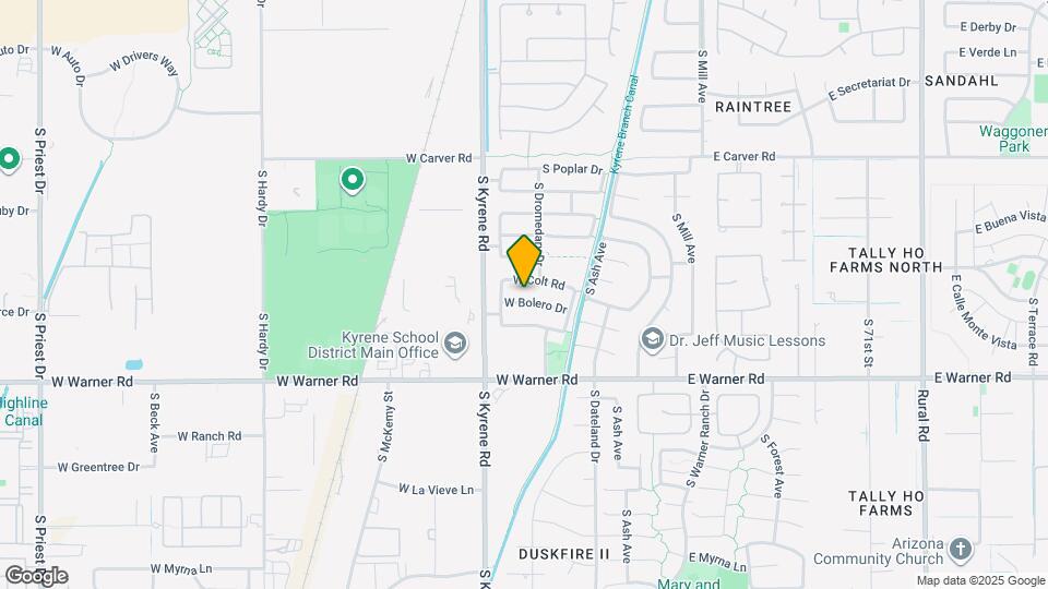 436 W Bolero Dr Map and Location Details