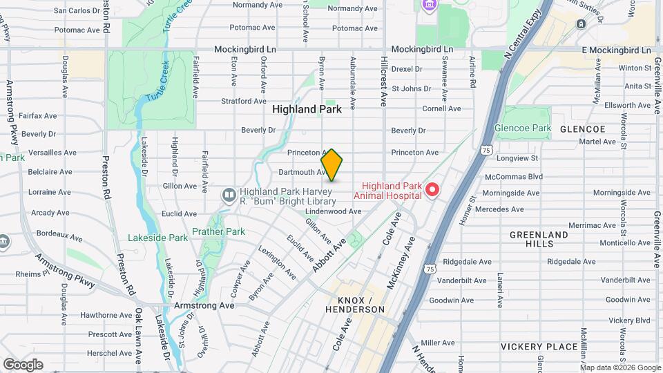 3514 Harvard Ave Map and Location Details