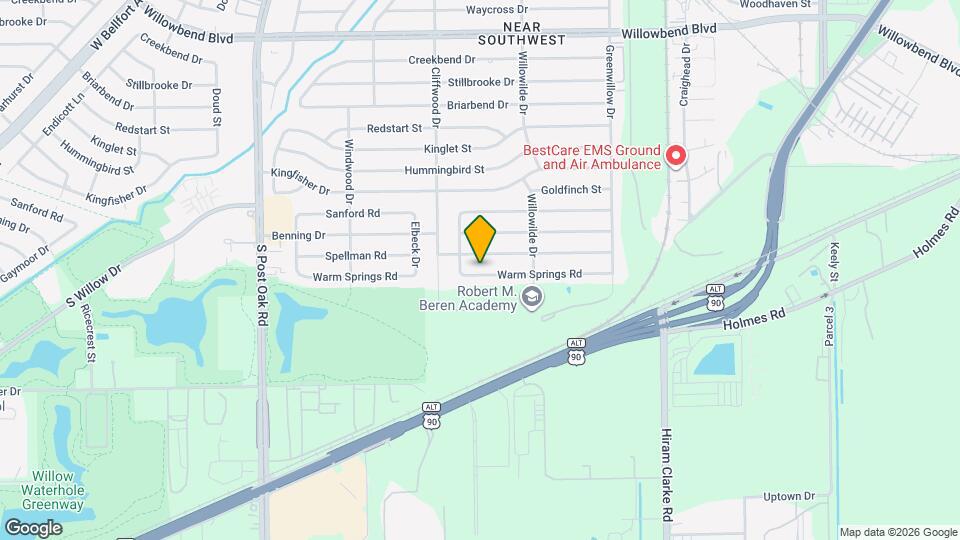 4546 Warm Springs Rd Map and Location Details