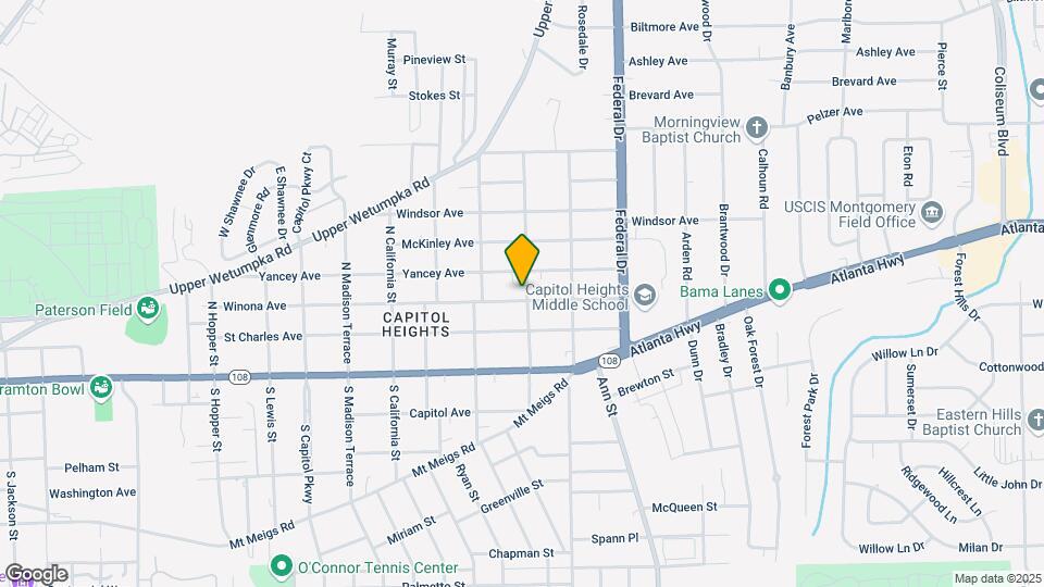 2147 Winona Ave Map and Location Details