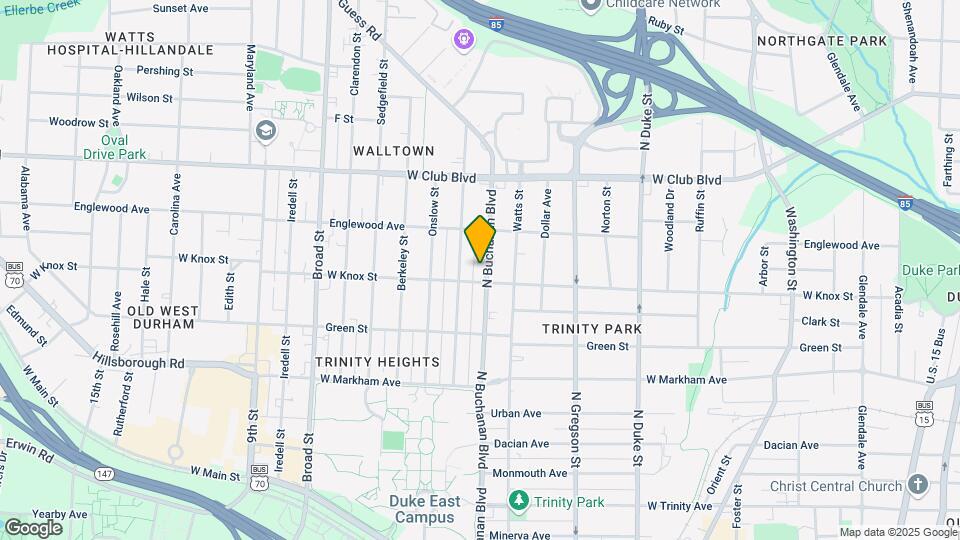 1005 N Buchanan Blvd Map and Location Details