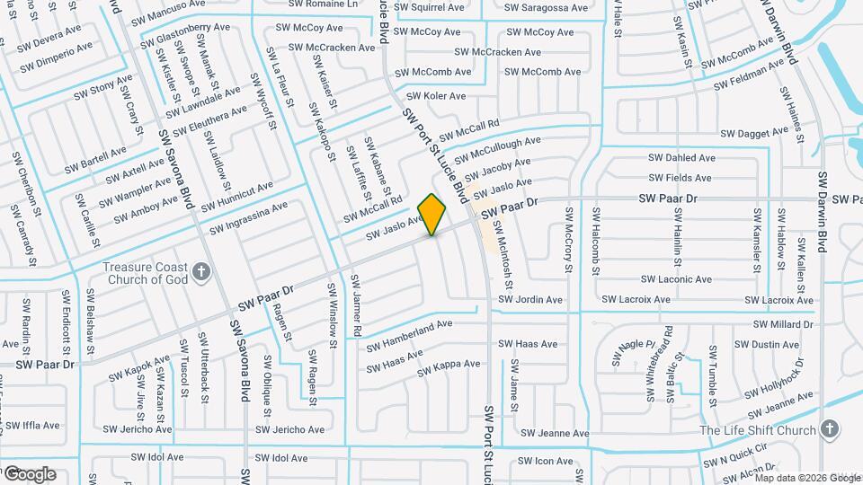 854 SW Paar Dr Map and Location Details