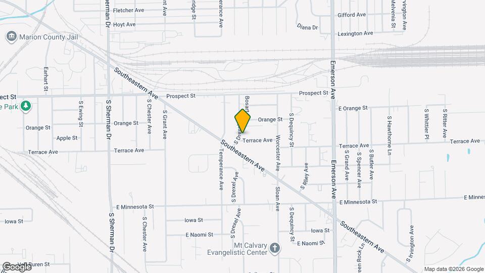 1165 S Drexel Ave Map and Location Details
