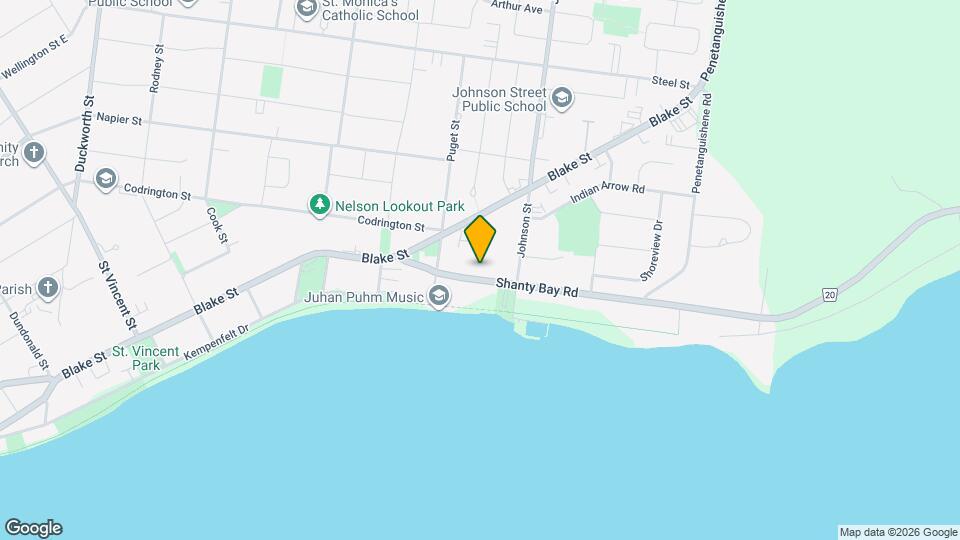 60 Shanty Bay Rd Map and Location Details