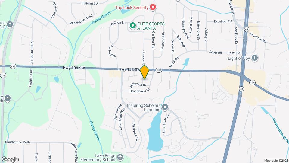7558 Woodbine Pl Map and Location Details