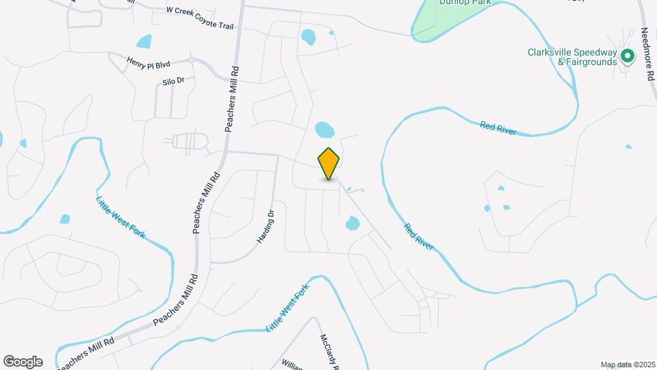 1029 Garner Hills Dr Map and Location Details