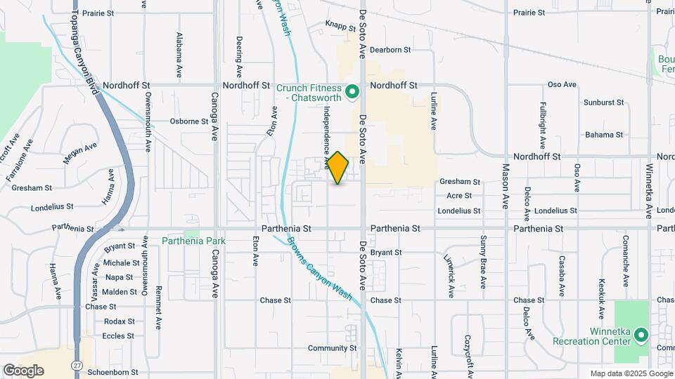Canoga Plaza Apartments Map and Location Details