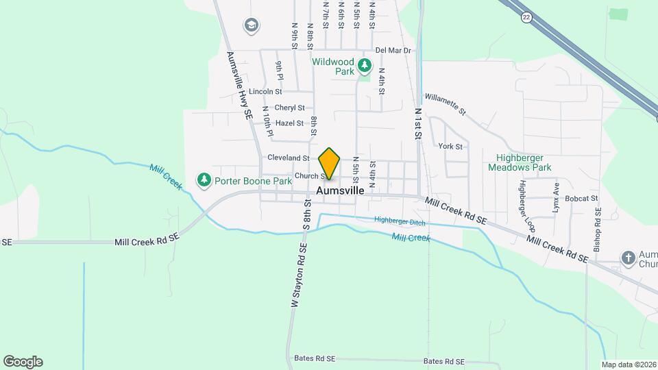 160 N 7th St Map and Location Details